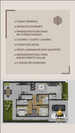 Imagem Casa com 3 Quartos à Venda, 96 m² em Nova Gardênia - Atibaia Imagem Casa com 3 Quartos à Venda, 96 m² em Nova Gardênia - Atibaia