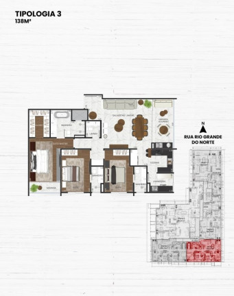 Imagem Apartamento com 3 Quartos à Venda, 138 m² em Centro - Poços De Caldas