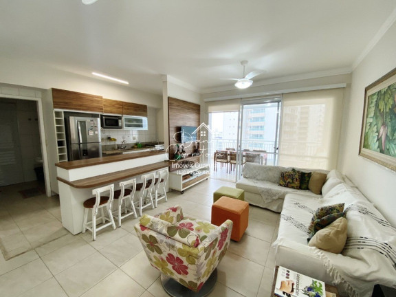 Apartamento com 3 Quartos à Venda, 121 m² em Vila Alzira - Guarujá
