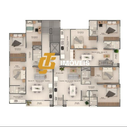 Imagem Apartamento com 2 Quartos à Venda, 72 m² em São Francisco De Assis - Camboriú Imagem Apartamento com 2 Quartos à Venda, 72 m² em São Francisco De Assis - Camboriú