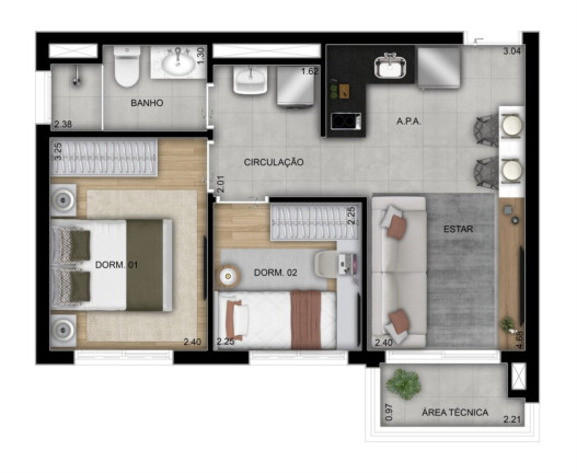 Imagem Apartamento com 1 Quarto à Venda, 28 m² em Vila Guilhermina - São Paulo Imagem Apartamento com 1 Quarto à Venda, 28 m² em Vila Guilhermina - São Paulo