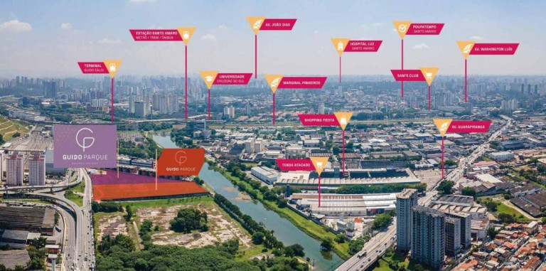 Imagem Imóvel com 2 Quartos à Venda, 34 m² em Santo Amaro - São Paulo Imagem Imóvel com 2 Quartos à Venda, 34 m² em Santo Amaro - São Paulo