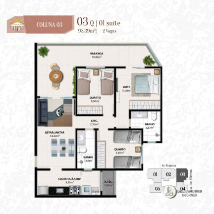 Imagem Apartamento com 2 Quartos à Venda, 80 m² em Praia Do Morro - Guarapari Imagem Apartamento com 2 Quartos à Venda, 80 m² em Praia Do Morro - Guarapari