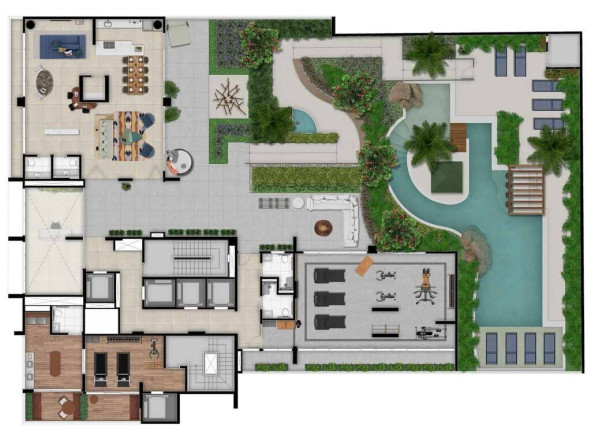 Imagem Apartamento com 2 Quartos à Venda, 57 m² em Brooklin Paulista - São Paulo Imagem Apartamento com 2 Quartos à Venda, 57 m² em Brooklin Paulista - São Paulo