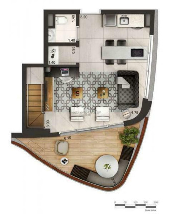 Imagem Apartamento com 1 Quarto à Venda, 46 m² em Itaim Bibi - São Paulo Imagem Apartamento com 1 Quarto à Venda, 46 m² em Itaim Bibi - São Paulo