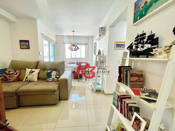Imagem Apartamento com 2 Quartos à Venda, 87 m² em Boqueirão - Santos Imagem Apartamento com 2 Quartos à Venda, 87 m² em Boqueirão - Santos