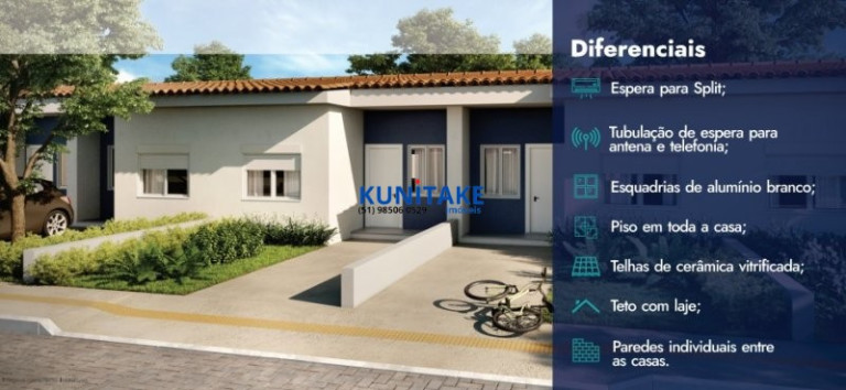 Imagem Casa de Condomínio com 2 Quartos à Venda, 44 m² em Monte Belo - Gravataí Imagem Casa de Condomínio com 2 Quartos à Venda, 44 m² em Monte Belo - Gravataí