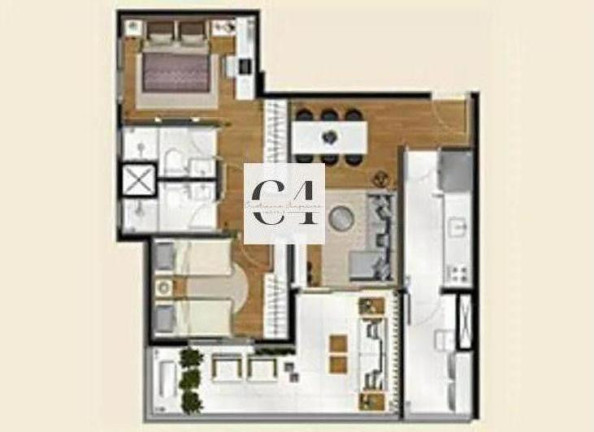 Imagem Apartamento com 2 Quartos à Venda, 72 m² em Saúde - São Paulo