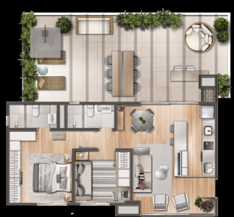 Imagem Apartamento com 2 Quartos à Venda, 108 m² em Menino Deus - Porto Alegre