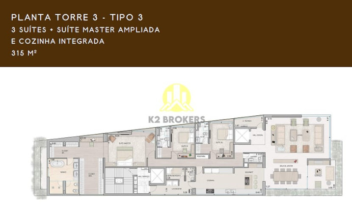 Imagem Apartamento com 4 Quartos à Venda, 459 m² em Cabral - Curitiba