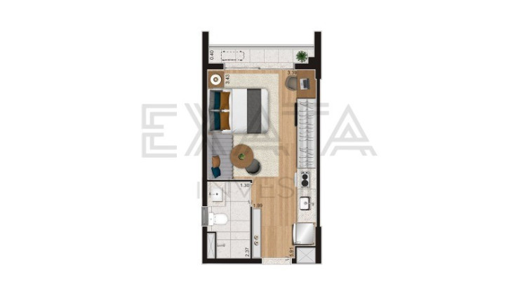 Imagem Imóvel com 1 Quarto à Venda, 24 m² em Vila Nova Conceição - São Paulo Imagem Imóvel com 1 Quarto à Venda, 24 m² em Vila Nova Conceição - São Paulo