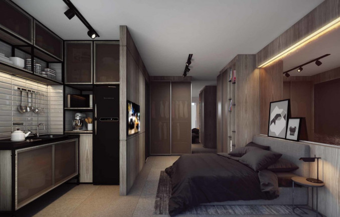 Imagem Studio com 1 Quarto à Venda, 43 m² em Perdizes - São Paulo Imagem Studio com 1 Quarto à Venda, 43 m² em Perdizes - São Paulo