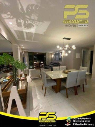 Imagem Apartamento com 4 Quartos à Venda, 137 m² em Poço - Cabedelo Imagem Apartamento com 4 Quartos à Venda, 137 m² em Poço - Cabedelo