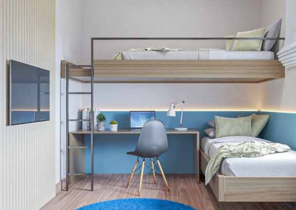 Imagem Apartamento com 1 Quarto à Venda, 50 m² Imagem Apartamento com 1 Quarto à Venda, 50 m²