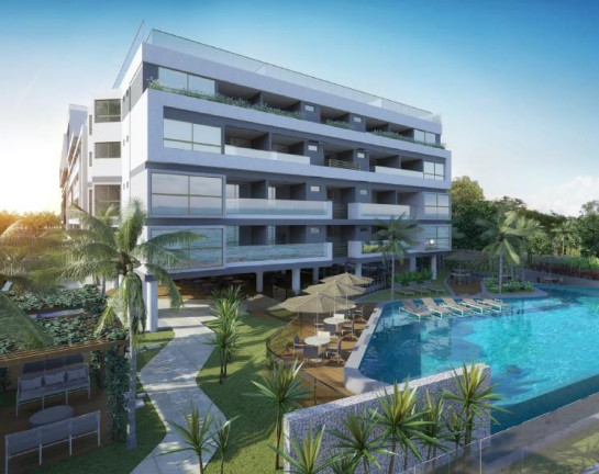 Imagem Apartamento com 2 Quartos à Venda, 71 m² em Ponta De Campina - Cabedelo