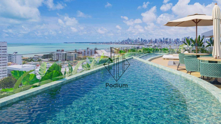 Apartamento com 2 Quartos à Venda, 58 m² em Jardim Oceania - João Pessoa