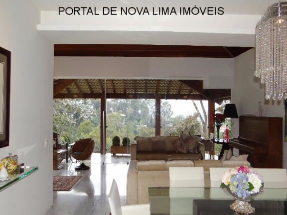 Imagem Casa com 4 Quartos à Venda,  em Estância Serrana - Nova Lima