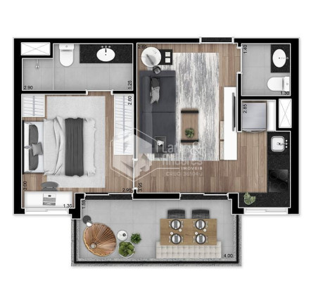 Imagem Apartamento com 1 Quarto à Venda, 52 m² em Vila Madalena - São Paulo Imagem Apartamento com 1 Quarto à Venda, 52 m² em Vila Madalena - São Paulo