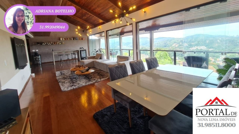 Imagem Casa com 3 Quartos à Venda, 600 m² em Quintas - Nova Lima