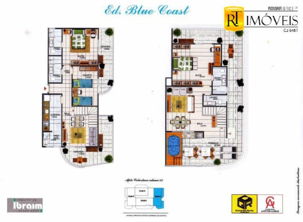 Imagem Apartamento com 1 Quarto à Venda, 60 m² em Braga - Cabo Frio