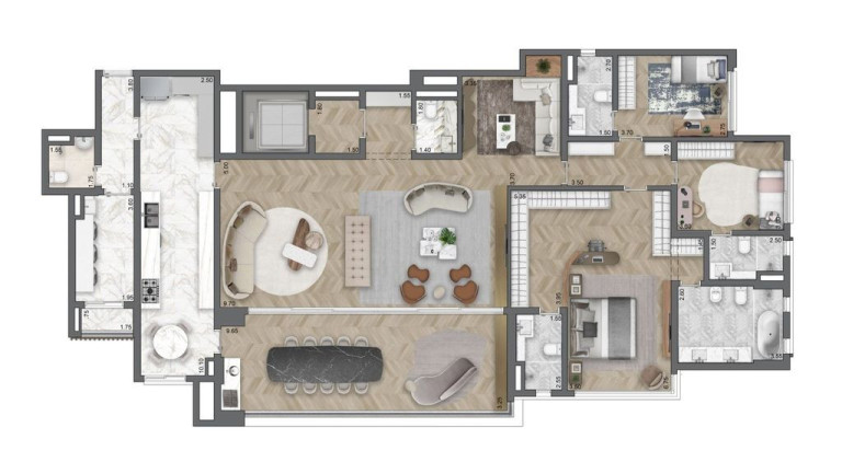 Imagem Apartamento com 3 Quartos à Venda, 198 m² em Moema - São Paulo Imagem Apartamento com 3 Quartos à Venda, 198 m² em Moema - São Paulo