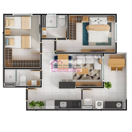 Imagem Apartamento com 2 Quartos à Venda, 60 m² em Jardim Britânia - Caraguatatuba Imagem Apartamento com 2 Quartos à Venda, 60 m² em Jardim Britânia - Caraguatatuba
