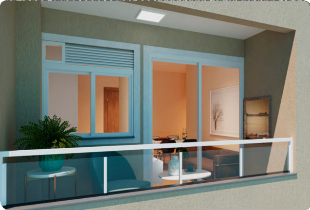 Imagem Apartamento com 2 Quartos à Venda, 88 m² em Fátima - Canoas Imagem Apartamento com 2 Quartos à Venda, 88 m² em Fátima - Canoas