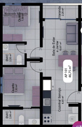 Imagem Apartamento com 2 Quartos à Venda, 46 m² em Estados - João Pessoa