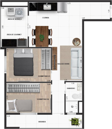Imagem Apartamento com 1 Quarto à Venda, 41 m² em Penha De França - São Paulo Imagem Apartamento com 1 Quarto à Venda, 41 m² em Penha De França - São Paulo