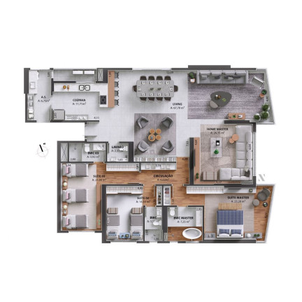 Imagem Apartamento com 4 Quartos à Venda, 176 m² em Centro - Balneário Camboriú