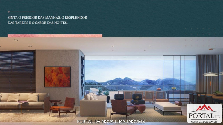 Imagem Apartamento com 4 Quartos à Venda, 377 m² em Vale Do Sereno - Nova Lima
