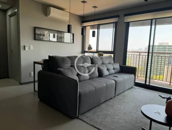 Imagem Apartamento com 1 Quarto à Venda, 45 m² em Santo Amaro - São Paulo