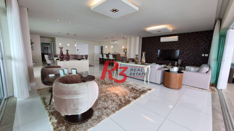Imagem Apartamento com 4 Quartos à Venda, 475 m² em Gonzaga - Santos Imagem Apartamento com 4 Quartos à Venda, 475 m² em Gonzaga - Santos