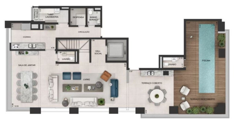 Imagem Apartamento com 3 Quartos à Venda, 191 m² em Vila Nova Conceição - São Paulo