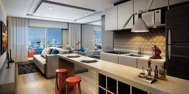Imagem Studio com 1 Quarto à Venda, 47 m² em Campo Belo - São Paulo