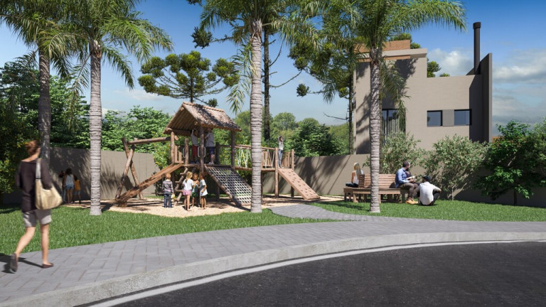 Imagem Casa de Condomínio com 3 Quartos à Venda, 112 m² em Santa Cândida - Curitiba