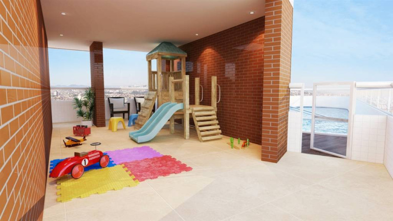 Imagem Apartamento com 2 Quartos à Venda, 76 m² em Caiçara - Praia Grande