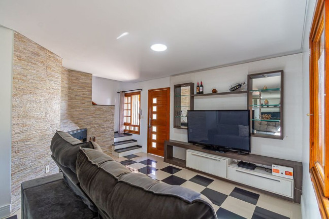 Imagem Casa de Condomínio com 3 Quartos à Venda, 122 m² em Harmonia - Canoas Imagem Casa de Condomínio com 3 Quartos à Venda, 122 m² em Harmonia - Canoas