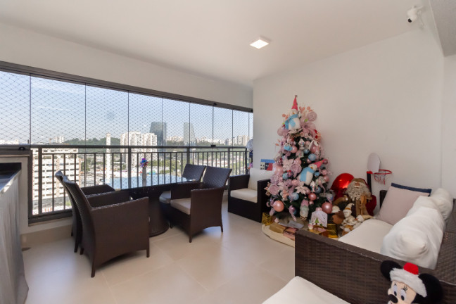 Apartamento com 3 Quartos à Venda, 108 m² em Jardim Caravelas - São Paulo