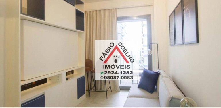 Imagem Apartamento com 1 Quarto à Venda, 43 m² em Brooklin - São Paulo Imagem Apartamento com 1 Quarto à Venda, 43 m² em Brooklin - São Paulo