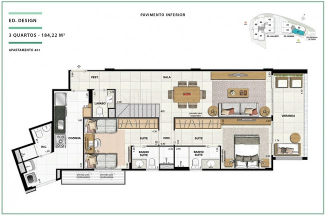 Imagem Imóvel com 2 Quartos à Venda, 124 m² em Laranjeiras - Rio De Janeiro