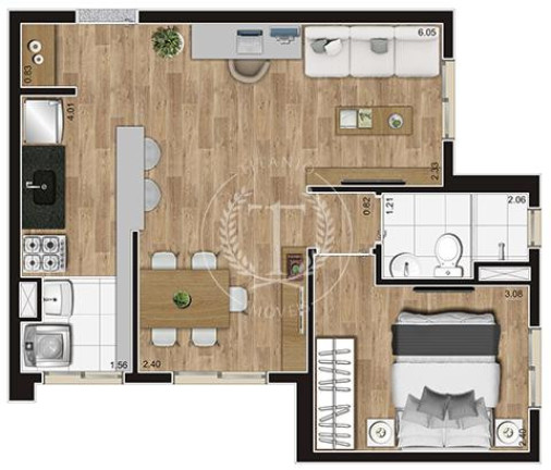 Imagem Apartamento com 2 Quartos à Venda, 41 m² em Parque Arariba - São Paulo Imagem Apartamento com 2 Quartos à Venda, 41 m² em Parque Arariba - São Paulo
