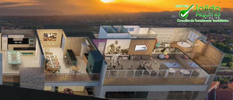 Imagem Apartamento com 2 Quartos à Venda, 55 m² em Aldeota - Fortaleza