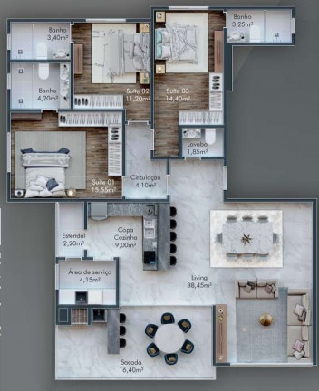 Imagem Imóvel com 3 Quartos à Venda, 145 m² em Itapema - Itapema Imagem Imóvel com 3 Quartos à Venda, 145 m² em Itapema - Itapema