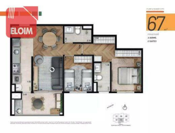 Imagem Apartamento com 2 Quartos à Venda, 67 m² em Freguesia Do ó - São Paulo Imagem Apartamento com 2 Quartos à Venda, 67 m² em Freguesia Do ó - São Paulo