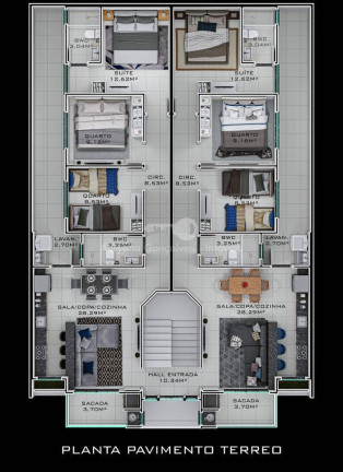 Imagem Apartamento com 3 Quartos à Venda, 83 m² em Itacolomi - Balneário Piçarras Imagem Apartamento com 3 Quartos à Venda, 83 m² em Itacolomi - Balneário Piçarras