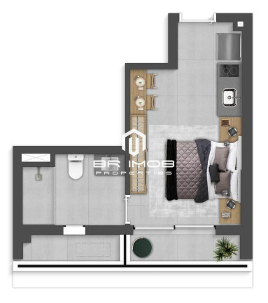Imagem Imóvel com 1 Quarto à Venda, 27 m² em Vila Madalena - São Paulo Imagem Imóvel com 1 Quarto à Venda, 27 m² em Vila Madalena - São Paulo