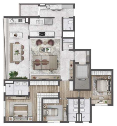 Imagem Cobertura com 4 Quartos à Venda, 345 m² em Moema - São Paulo Imagem Cobertura com 4 Quartos à Venda, 345 m² em Moema - São Paulo