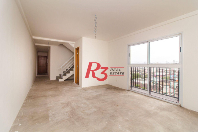Imagem Imóvel com 3 Quartos à Venda, 128 m² em Encruzilhada - Santos Imagem Imóvel com 3 Quartos à Venda, 128 m² em Encruzilhada - Santos