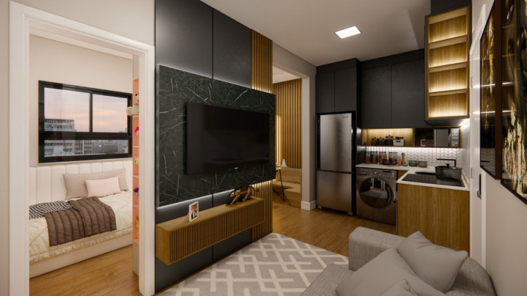 Imagem Apartamento com 3 Quartos à Venda, 55 m² em Mercês - Curitiba Imagem Apartamento com 3 Quartos à Venda, 55 m² em Mercês - Curitiba